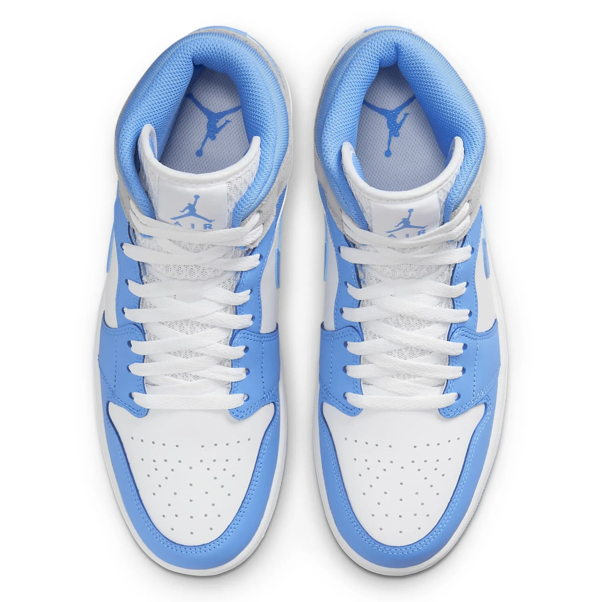 Air Jordan 1 Mid University Blue Grey< Trainers