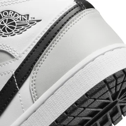 Air Jordan 1 Mid White Light Smoke Grey (W)< Trainers