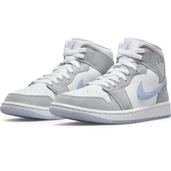 Air Jordan 1 Mid Wolf Grey Blue (W)< Trainers