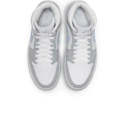 Air Jordan 1 Mid Wolf Grey Blue (W)< Trainers