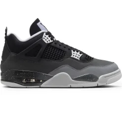 Air Jordan 4 Retro Fear (2024)< Black Trainers|Trainers