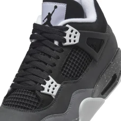 Air Jordan 4 Retro Fear (2024) (GS)< Black Trainers|Trainers