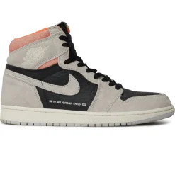 Air Jordan 1 Retro High Neutral Grey Hyper Crimson< Trainers