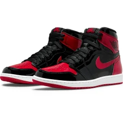 Air Jordan 1 Retro High OG Patent Bred< Trainers