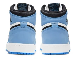 Air Jordan 1 Retro High White UNC University Blue Black (GS)< Trainers
