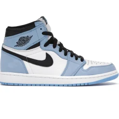 Air Jordan 1 Retro High White UNC University Blue Black< Trainers