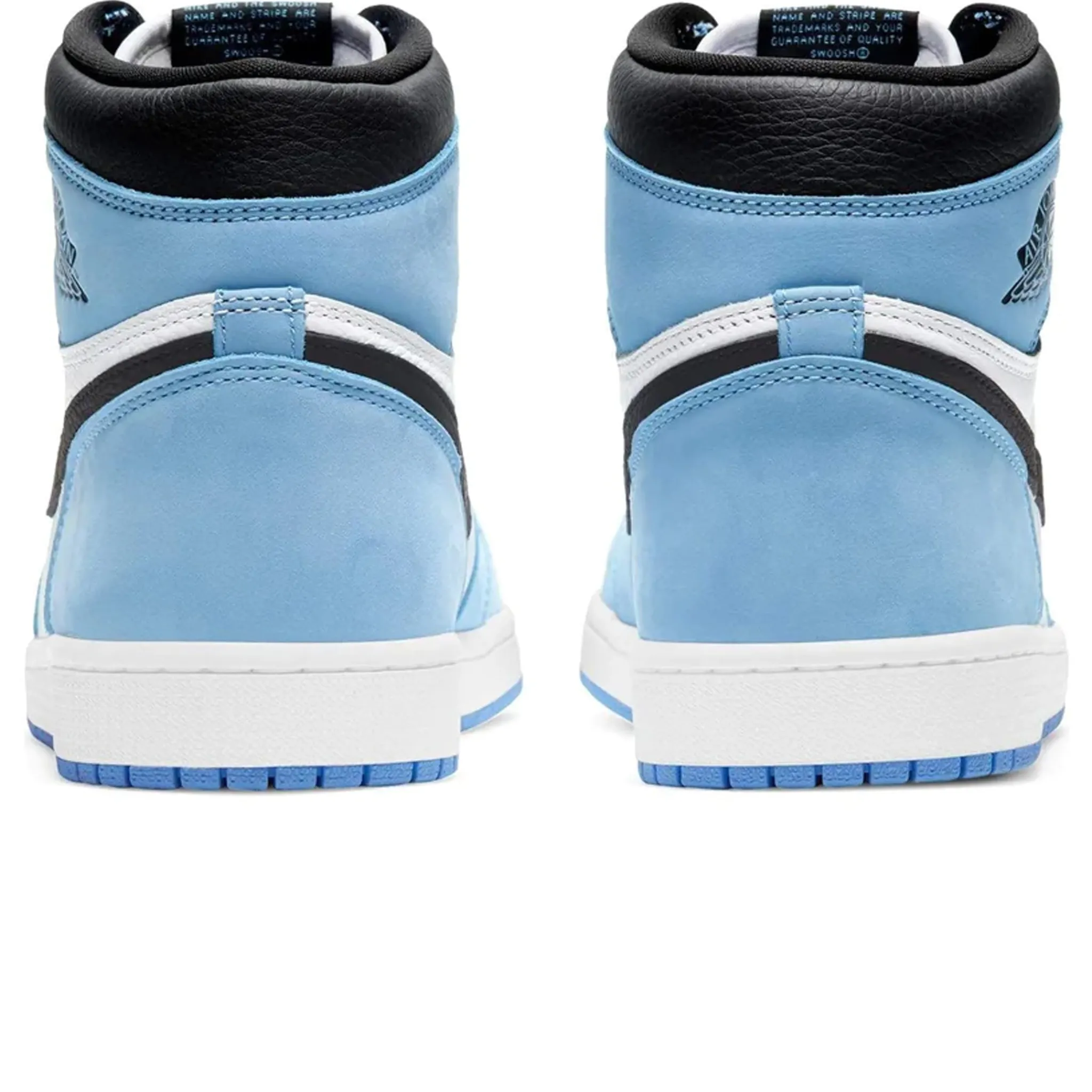 Air Jordan 1 Retro High White UNC University Blue Black< Trainers