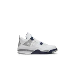 Air Jordan 4 Retro Midnight Navy (PS)< White Trainers|Trainers