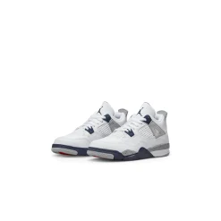 Air Jordan 4 Retro Midnight Navy (PS)< White Trainers|Trainers