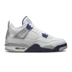 Air Jordan 4 Retro Midnight Navy (GS)< White Trainers|Trainers
