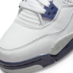 Air Jordan 4 Retro Midnight Navy (GS)< White Trainers|Trainers