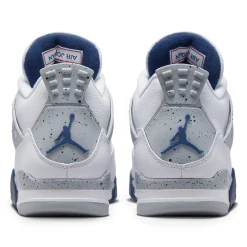 Air Jordan 4 Retro Midnight Navy< White Trainers|Trainers