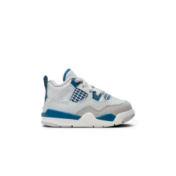 Air Jordan 4 Retro Military Blue (TD)< White Trainers|Trainers