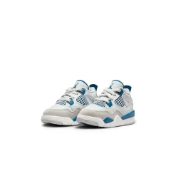 Air Jordan 4 Retro Military Blue (TD)< White Trainers|Trainers