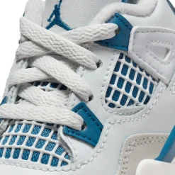 Air Jordan 4 Retro Military Blue (TD)< White Trainers|Trainers