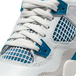 Air Jordan 4 Retro Military Blue (PS)< White Trainers|Trainers