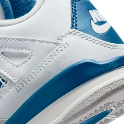 Air Jordan 4 Retro Military Blue (PS)< White Trainers|Trainers
