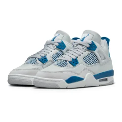 Air Jordan 4 Retro Military Blue (GS)< White Trainers|Trainers