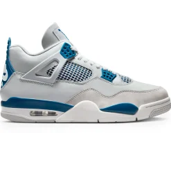 Air Jordan 4 Retro Military Blue< White Trainers|Trainers