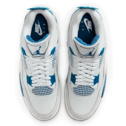 Air Jordan 4 Retro Military Blue< White Trainers|Trainers