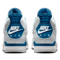 Air Jordan 4 Retro Military Blue< White Trainers|Trainers