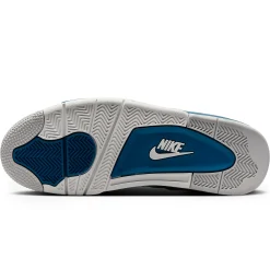 Air Jordan 4 Retro Military Blue< White Trainers|Trainers
