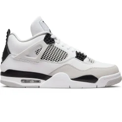 Air Jordan 4 Retro Military Black< White Trainers|Trainers
