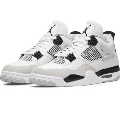 Air Jordan 4 Retro Military Black< White Trainers|Trainers