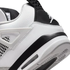 Air Jordan 4 Retro Military Black< White Trainers|Trainers