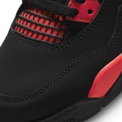 Air Jordan 4 Retro Red Thunder (PS)< Black Trainers|Trainers