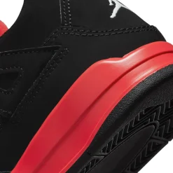 Air Jordan 4 Retro Red Thunder (PS)< Black Trainers|Trainers