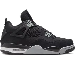 Air Jordan 4 Retro SE Black Canvas< Black Trainers|Trainers