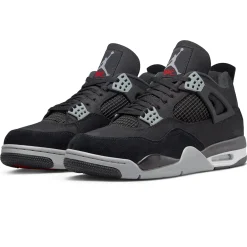 Air Jordan 4 Retro SE Black Canvas< Black Trainers|Trainers