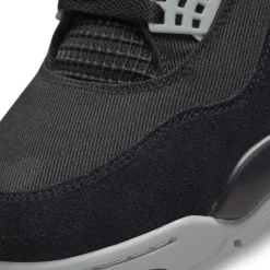 Air Jordan 4 Retro SE Black Canvas< Black Trainers|Trainers