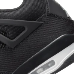 Air Jordan 4 Retro SE Black Canvas< Black Trainers|Trainers