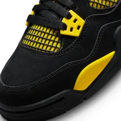 Air Jordan 4 Retro Thunder (GS) (2023)< Black Trainers|Trainers