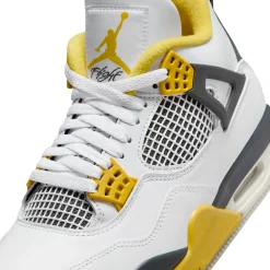 Air Jordan 4 Retro Vivid Sulfur (W)< White Trainers|Trainers