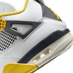 Air Jordan 4 Retro Vivid Sulfur (W)< White Trainers|Trainers