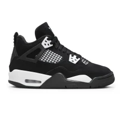 Air Jordan 4 Retro White Thunder (GS)< Trainers|Black Trainers