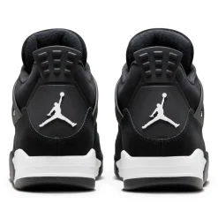 Air Jordan 4 Retro White Thunder< Black Trainers|Trainers