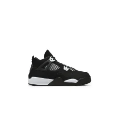 Air Jordan 4 Retro White Thunder (PS)< Black Trainers|Trainers