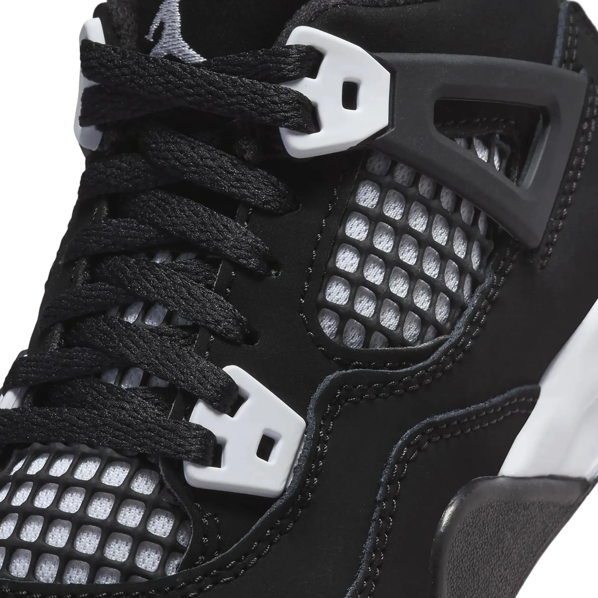 Air Jordan 4 Retro White Thunder (PS)< Black Trainers|Trainers