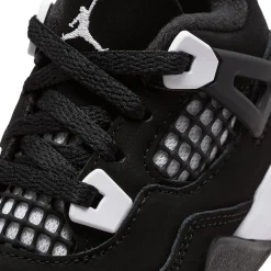 Air Jordan 4 Retro White Thunder (TD)< Black Trainers|Trainers