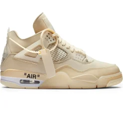 Air Jordan 4 x Off White Sail (W)< Trainers