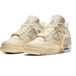 Air Jordan 4 x Off White Sail (W)< Trainers