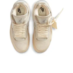 Air Jordan 4 x Off White Sail (W)< Trainers