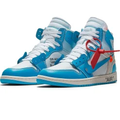 Air Jordan 1 X Off-White Retro High UNC University Blue< Trainers