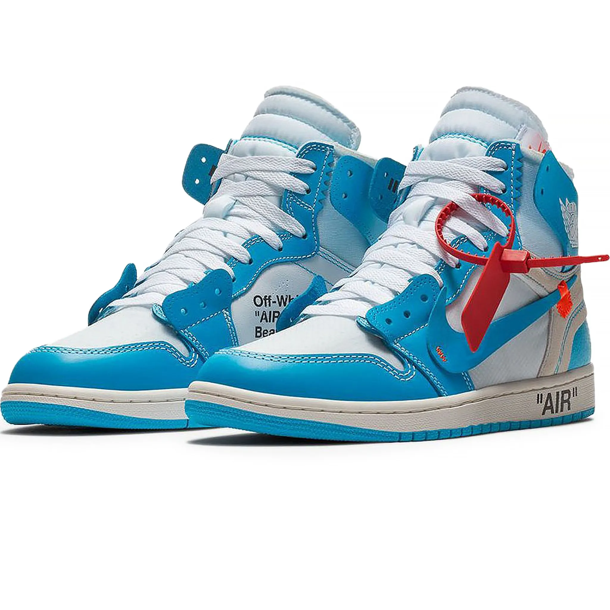 Air Jordan 1 X Off-White Retro High UNC University Blue< Trainers