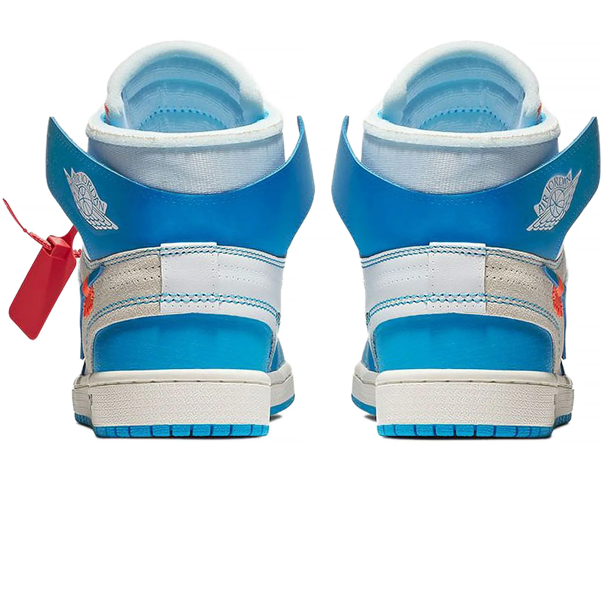 Air Jordan 1 X Off-White Retro High UNC University Blue< Trainers