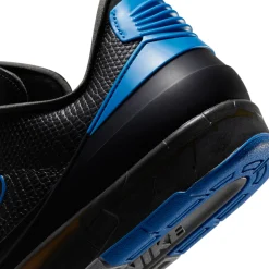 Air Jordan 2 X Off-White Retro Low Black Blue< Black Trainers|Trainers